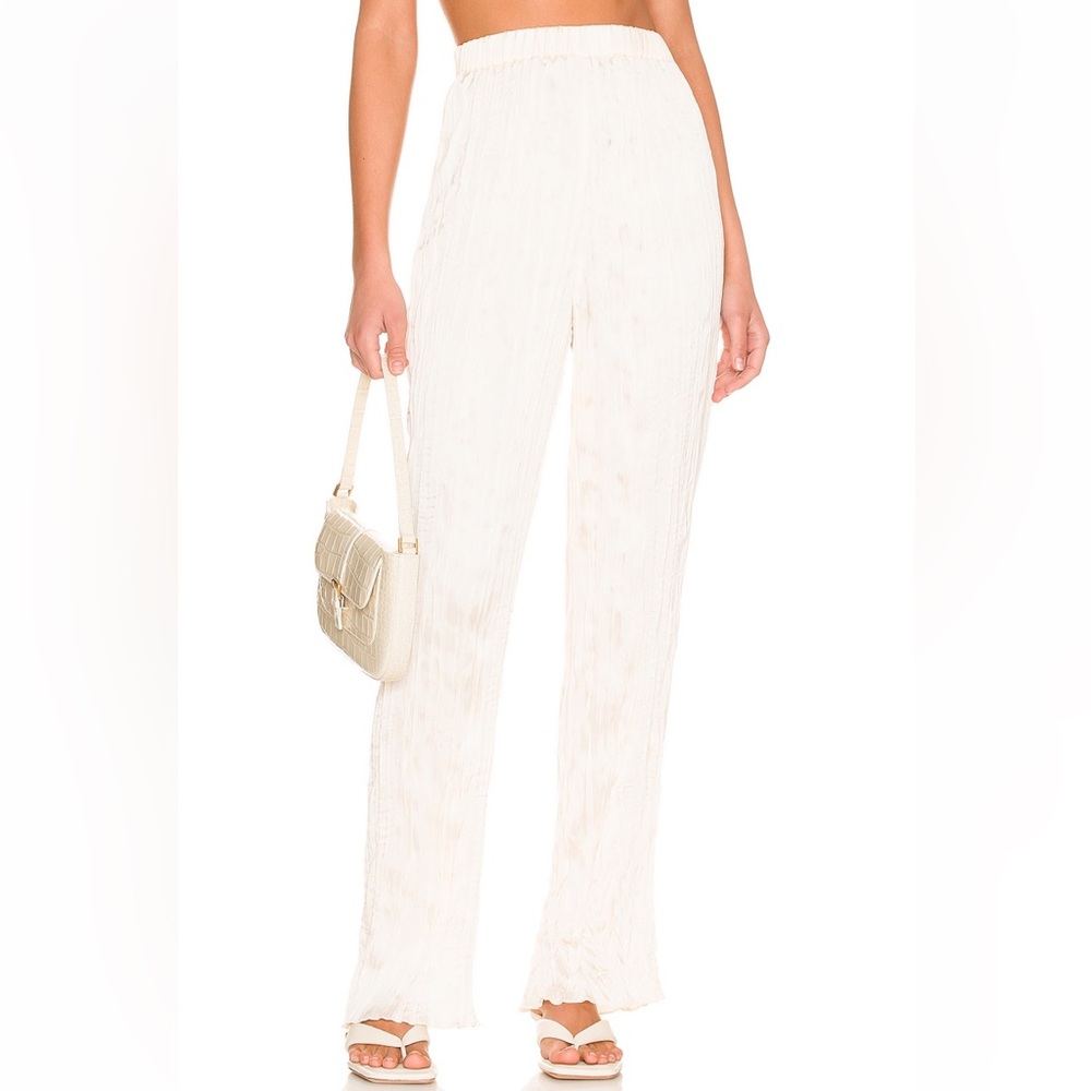 REVOLVE Satin Crinkled Set